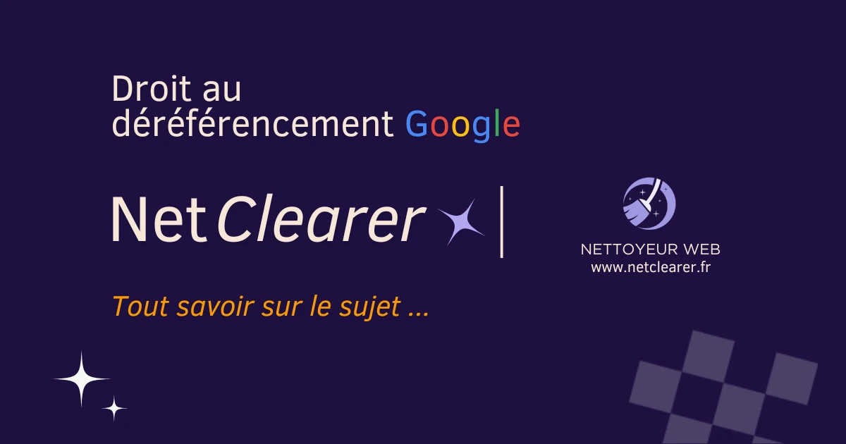 Droit au déréférencement Google