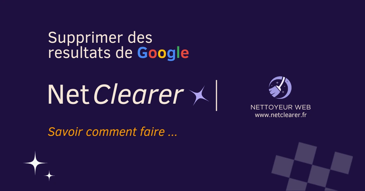 Supprimer un résultat Google